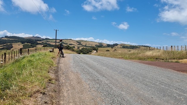 Hot hilly riding Waiheke