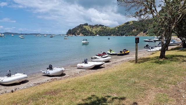 Boat park, Man O' War Bay, Waiheke