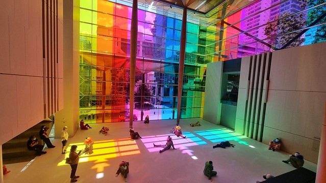 "vocabulary of solitude" by Ugo Rondinone at Auckland Art Gallery