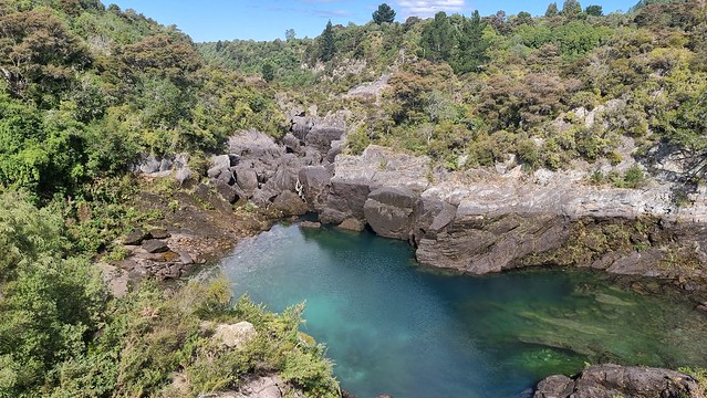 Aratiatia Rapids when empty