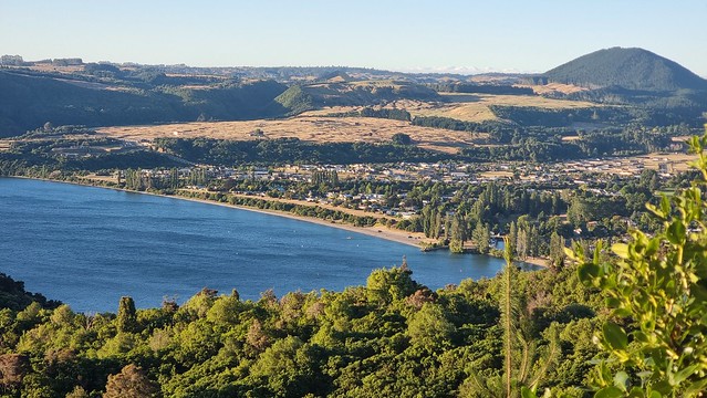 W2K Trail evening view to Kinloch