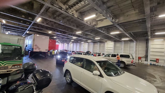 Bluebridge Ferry Vehicle Deck