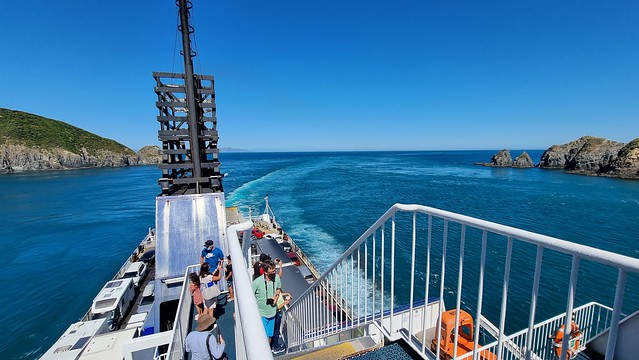 Bluebridge Ferry in Tory Channel