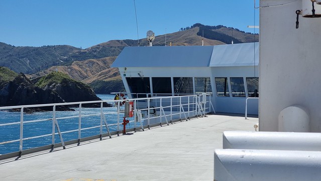 Bluebridge Ferry entering Tory Channel