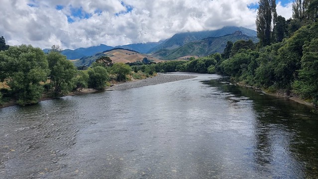 Pokororo Swing Bridge View