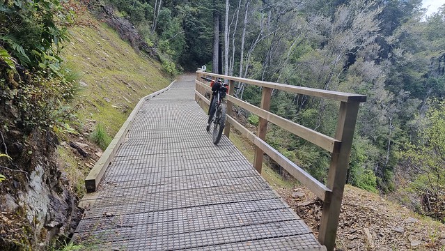 Impressive trail construction