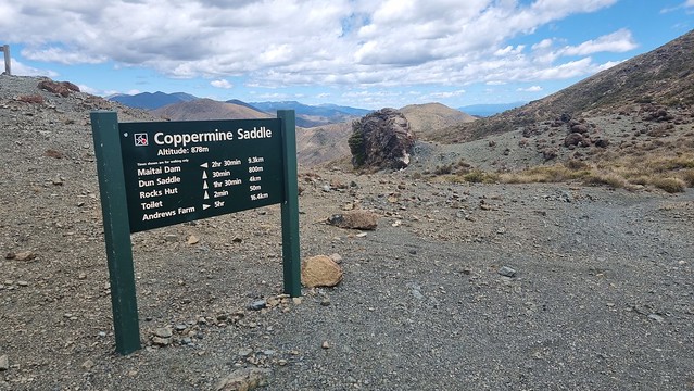 Coppermine Saddle (Elev. 878m)