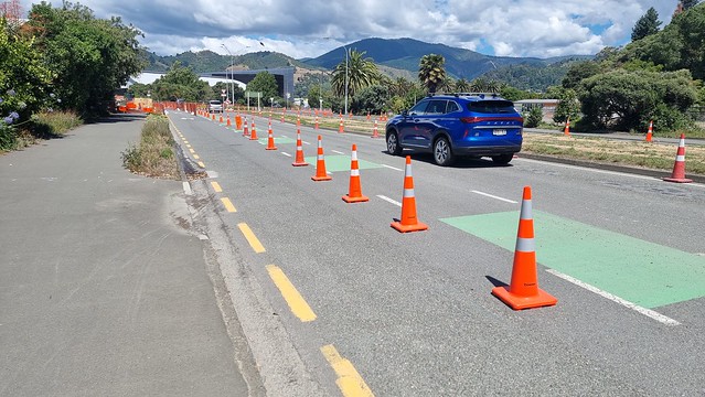 Love this, they closed a car lane for bikes!