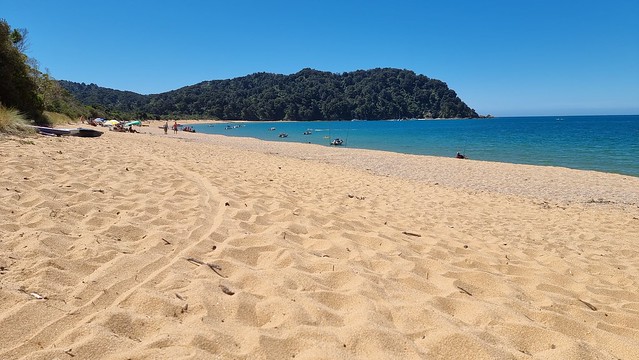 Totaranui Beach swim time