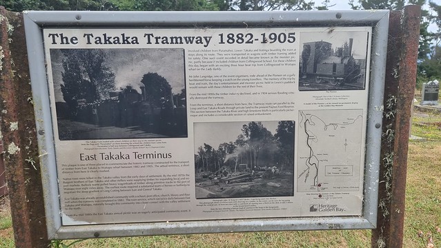 Tākaka Tramway History