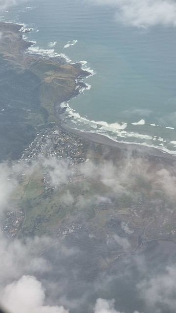 Port Waikato from above