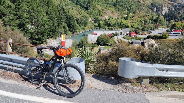 Shotover Jet from Edith Cavell Bridge