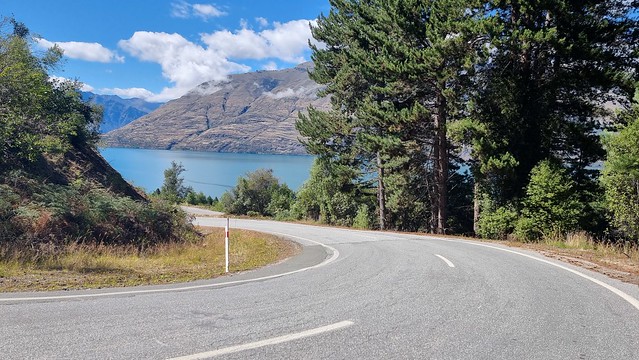 Moke Lake Rd climb