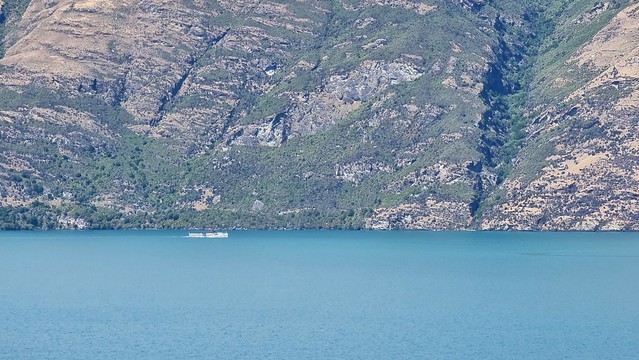T.S.S. Earnslaw heading to Walter Peak Station