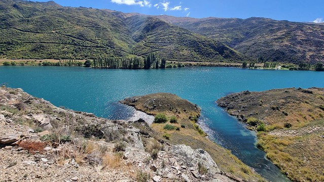 Looking across to SH8 | Lake Dunstan Trail