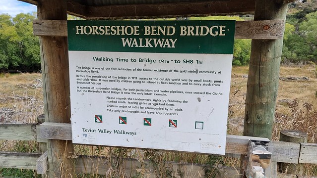 Horseshoe Bend Bridge | Clutha Gold Trail
