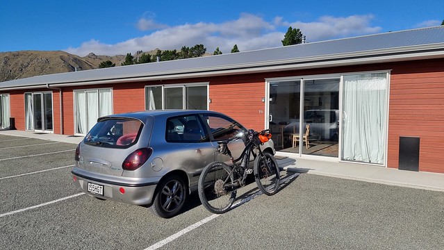 Last ride for this leg, lovely Otematata evening