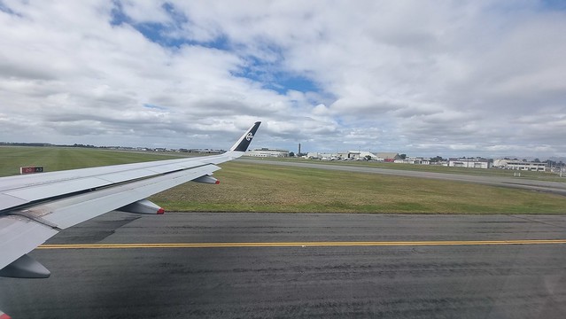 Christchurch weather improves as I leave