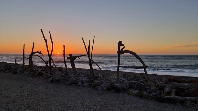 Hokitika Sunset Farewell