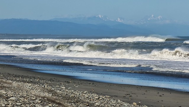 Greymouth Ocean Beach looking south