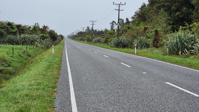 Heading home, before the rain arrived
