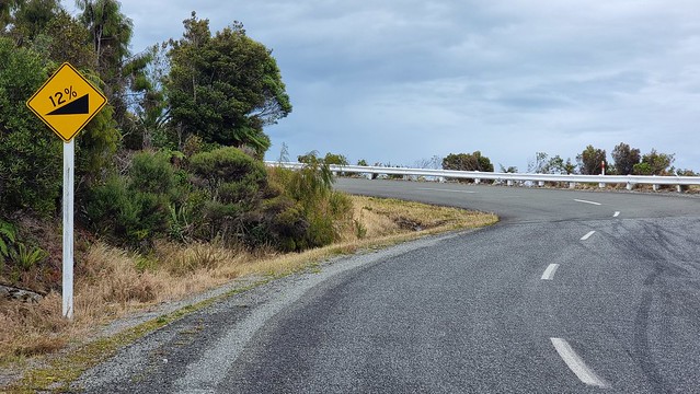 Steepest bit, but not for long