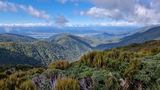 Papāroa Track Ces Clark Hut view to Blackball