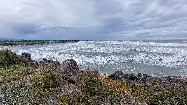 Buller River mouth towards Cape Foulwind