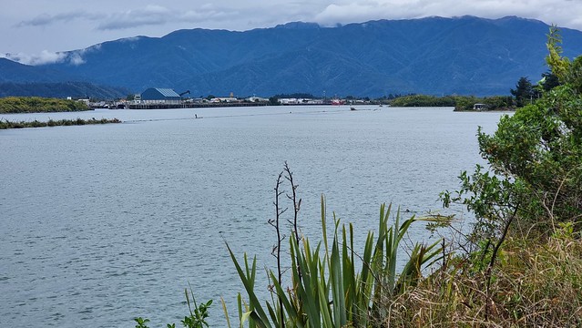 Buller River mouth towards Westport