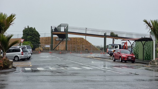 Kawatiri trail rail bridge in Westport