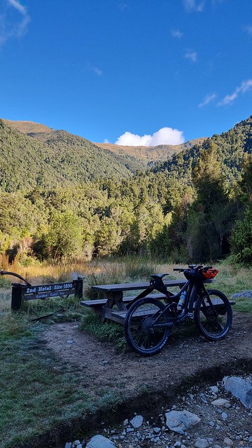 'Hotel 1898' rest on the climb to Ces Hut