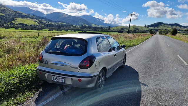 Bravo 155 HGT on the Inland Rd (SH70)