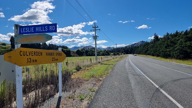 Heading back to Hanmer Springs (SH7)
