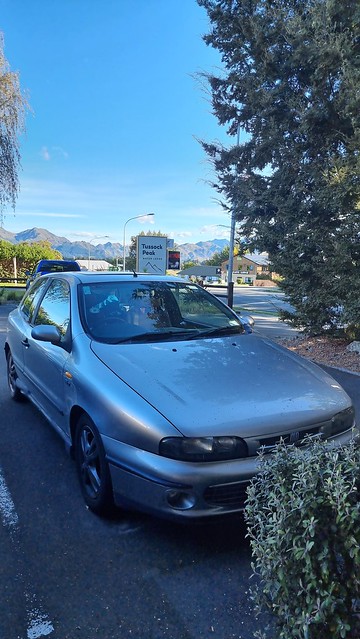 Fiat Bravo 155 HGT at Tussock Peak Lodge Hanmer Springs