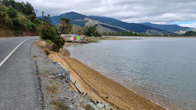 The boat sheds, Link Pathway | Queen Charlotte Sound