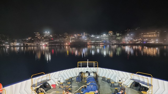 Wellington from Bluebridge Ferry