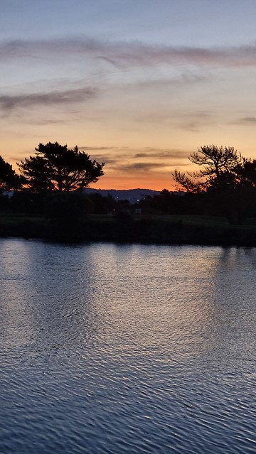 Sunset, Hutt River Trail, Lower Hutt