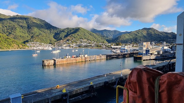 Picton from Bluebridge Ferry