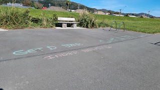 Anti-or Pro Vax, Hutt River Trail, Trentham, Upper Hutt