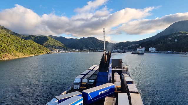 Picton from Bluebridge Ferry