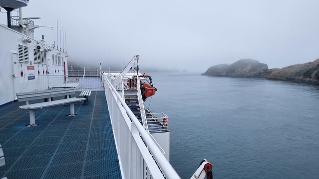 Queen Charlotte Sound from Bluebridge Ferry