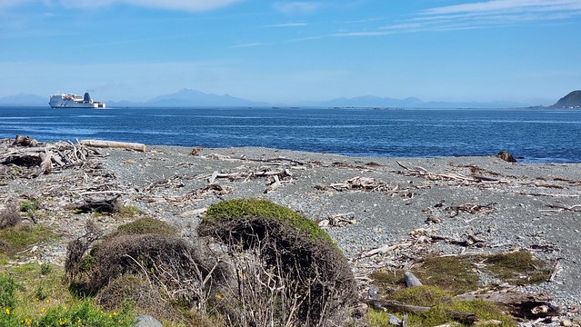 South Island in the distance