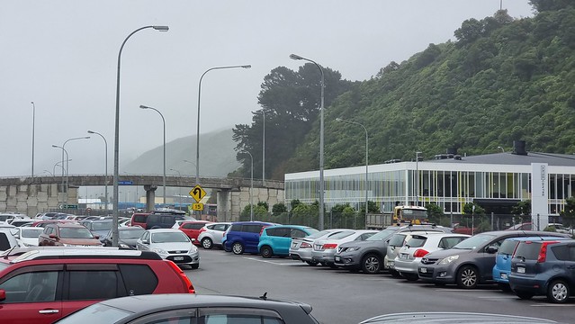 Petone gloom, rain and gails