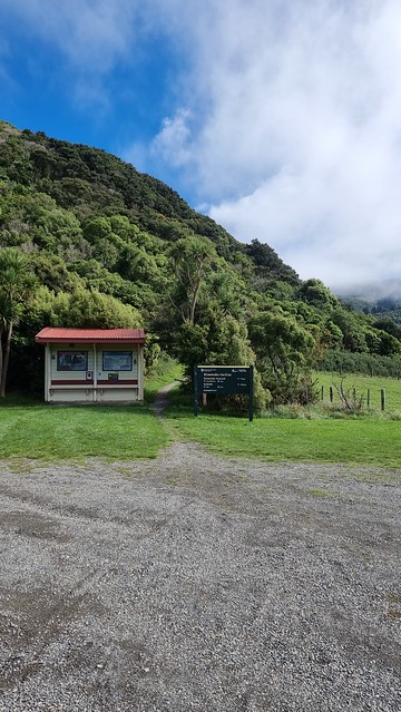 Remutaka Cycle Trail Cross Creek trail end