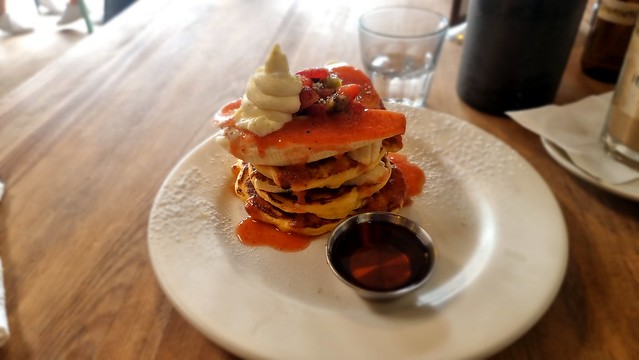 Seashore Cabaret Café Berry Pancakes