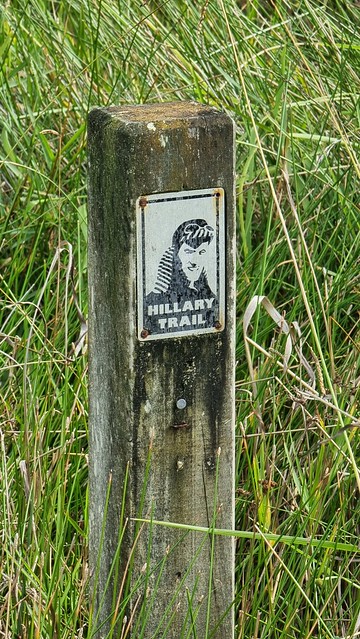 Hillary Trail Marker, Gibbons Track, Whatipu