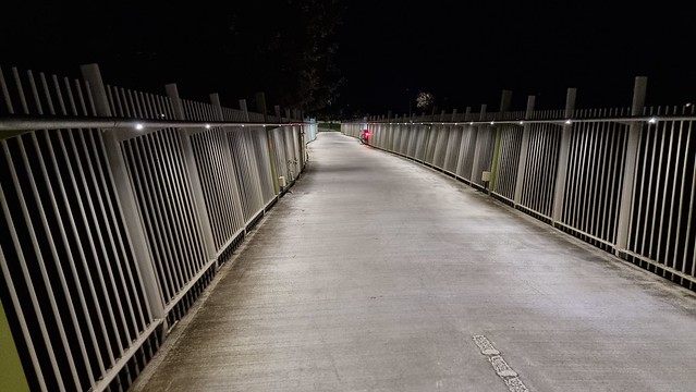 The Big Bike Film Night ride Waterview Bridge