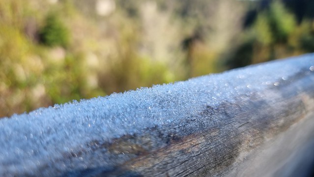 Icy Waihaha Trail seat