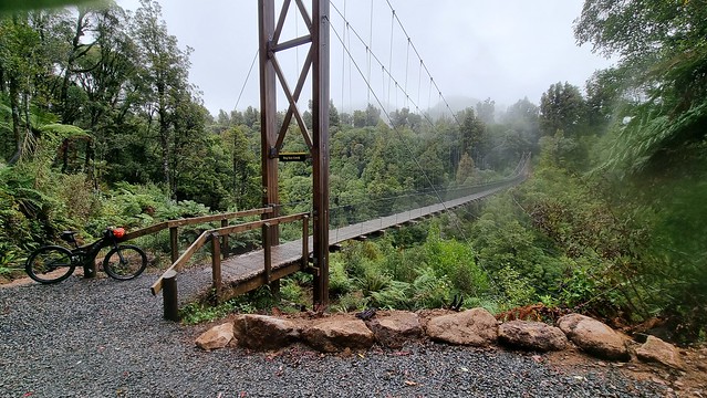 Bog Inn Creek Bridge, Timber Trail, Pureora Forest