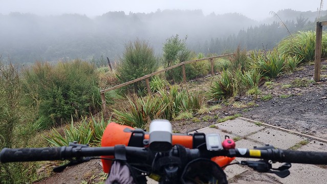 Leaving Timber Trail Lodge, Piropiro, Pureora Forest